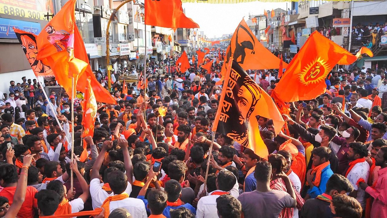 The VHP decision comes at a time when tension is brewing in Mathura where the police has imposed prohibitory orders after Hindu Mahasabha activists threatened that they would install an idol of Lord Krishna in Shahi Idgah on December 6. Credit: PTI File Photo