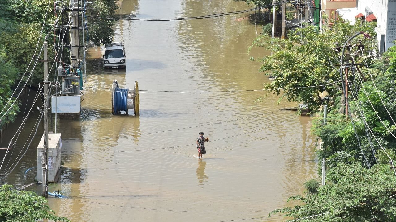 Some 20,083 houses are damaged due to heavy rains, the government estimated. Credit: DH File Photo/BK Janardhan