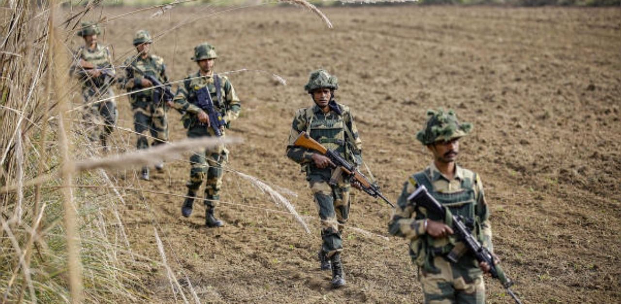  The Bharatiya Janata Party (BJP) is wary of pressing the usual buttons to trigger majoritarian anxiety and garner support, and it needs a go-between – the BSF – to do so. Credit: PTI Photo