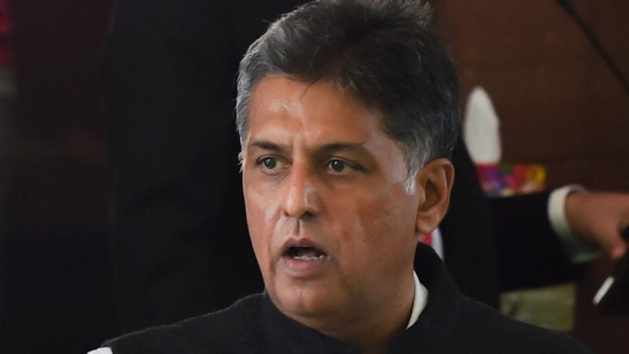 Congress MP Manish Tewari. Credit: PTI Photo