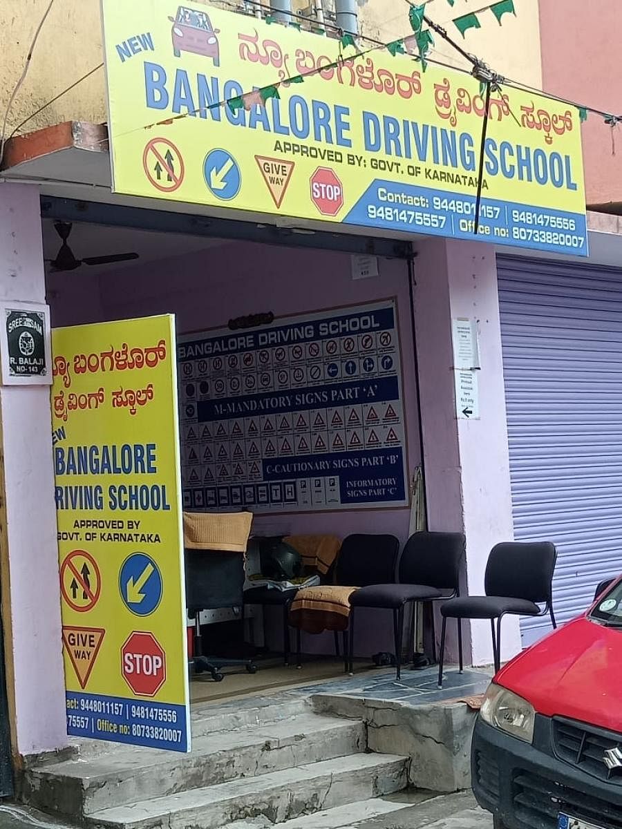 Bangalore Driving School gets a total of 15 to 20 students every month at three branches in the city.