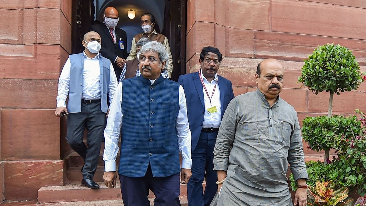 CM Basavaraj Bommai was in New Delhi on Thursday. Credit: PTI Photo
