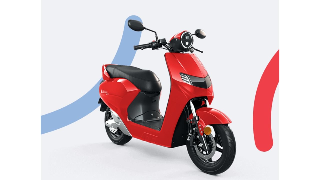 The offer of 'battery as a service' option with the e-scooter is the first of its kind initiative in the domestic market. Credit: Bounce Infinity