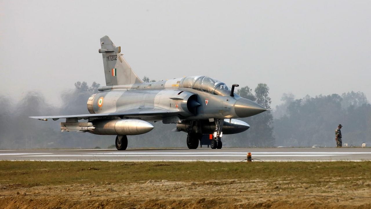 Indian Air Force's Mirage 2000 fighter jet. Credit: Reuters Photo