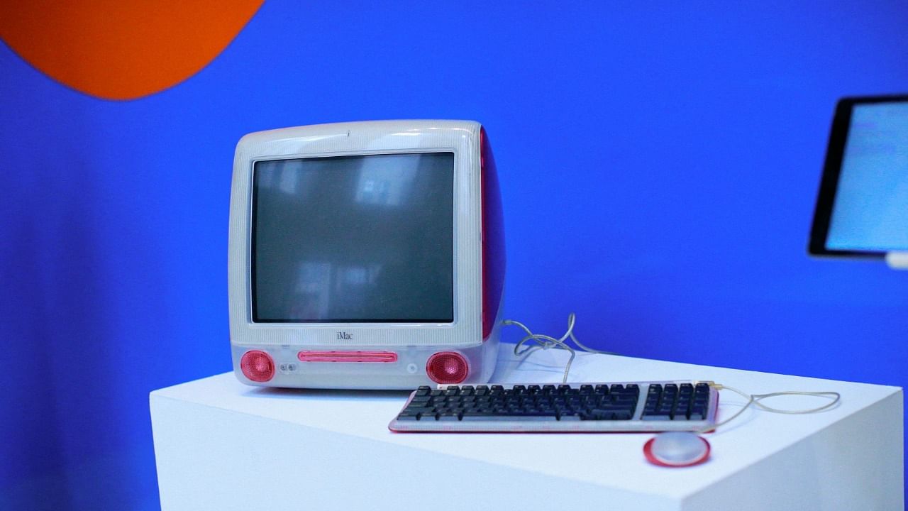 The Strawberry iMac. Credit: AFP Photo