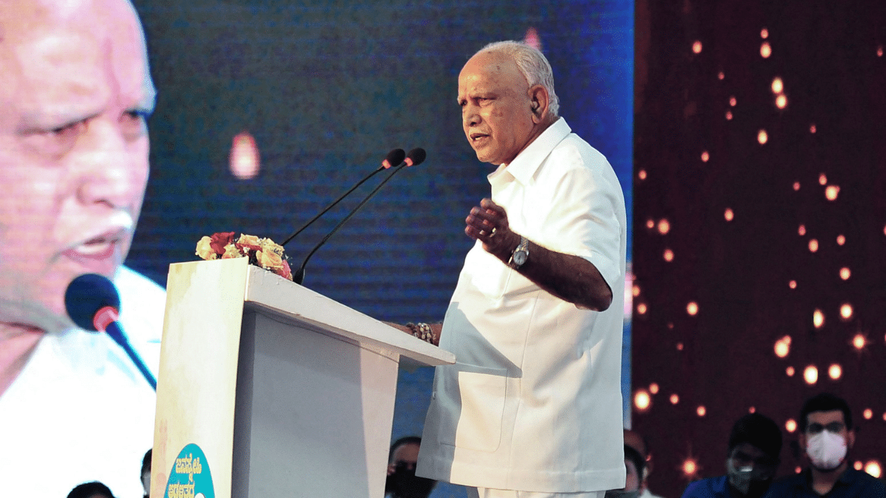 Former Karnataka chief minister BS Yediyurappa. Credit: AFP Photo