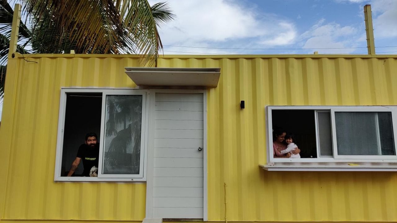 Anabelle Viegas and family own a container home near Nandi Hills.