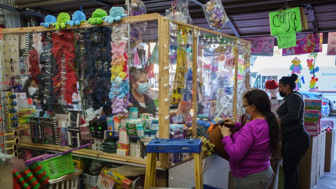 Representative image of plastic goods, among others, at a marketplace. Credit: AFP Photo