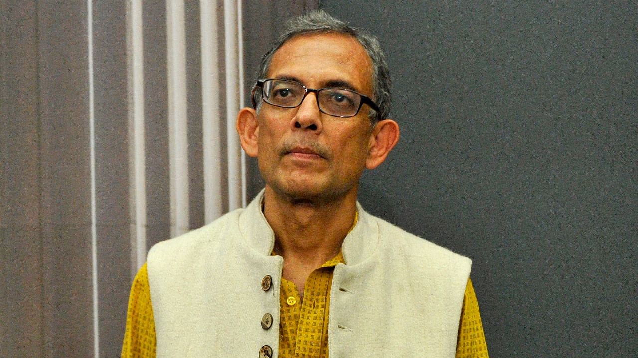 Nobel Prize winner in economics, Abhijit Banerjee. Credit: AFP File Photo