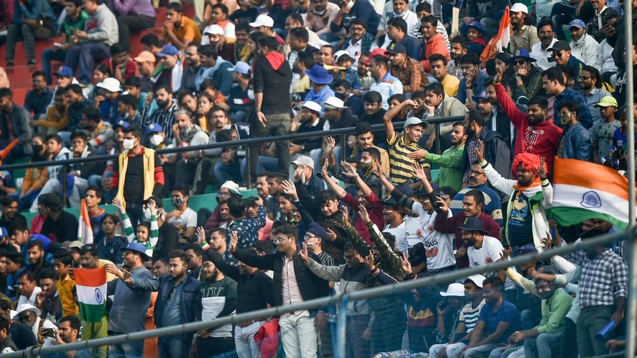Indian fans, who are the reason behind cricket being the biggest sport in the country, have to brave several inconveniences before and after getting into a stadium. Credit: PTI Photo