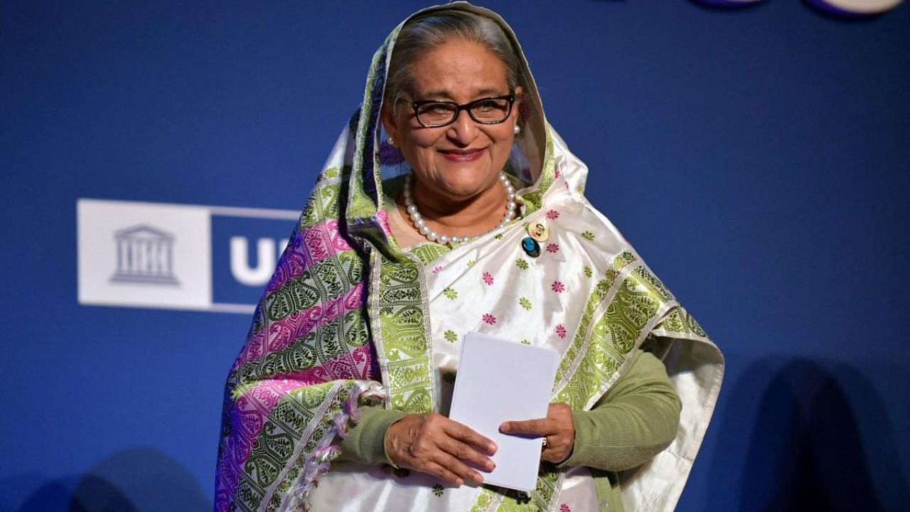 Sheikh Hasina. Credit: AFP Photo
