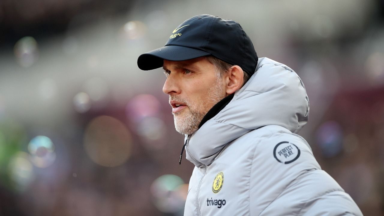 Chelsea coach Thomas Tuchel said that a few regulars will be rested for their midweek Champions League fixture. Credit: Reuters Photo