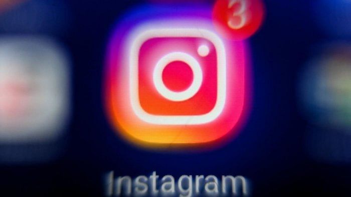 US social network Instagram's logo on a tablet screen. Credit: AFP Photo