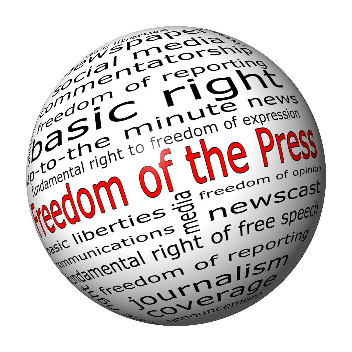Free and unhindered functioning of the media is an essential feature of democracy and it is a part of the right to speech and expression guaranteed by the Constitution. Credit: Getty images
