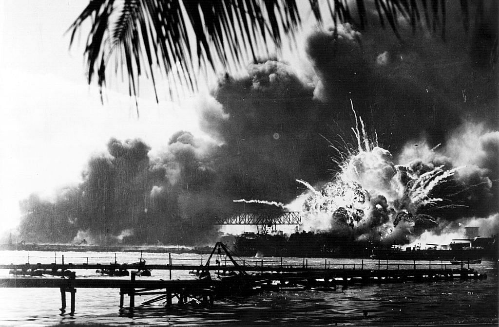 The attack killed 2,390 Americans, and the United States declared war on Japan the next day. Credit: Getty Images