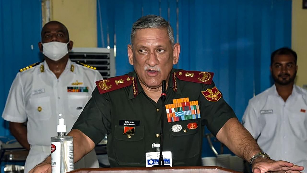 Chief of Defence Staff Bipin Rawat. Credit: PTI file photo