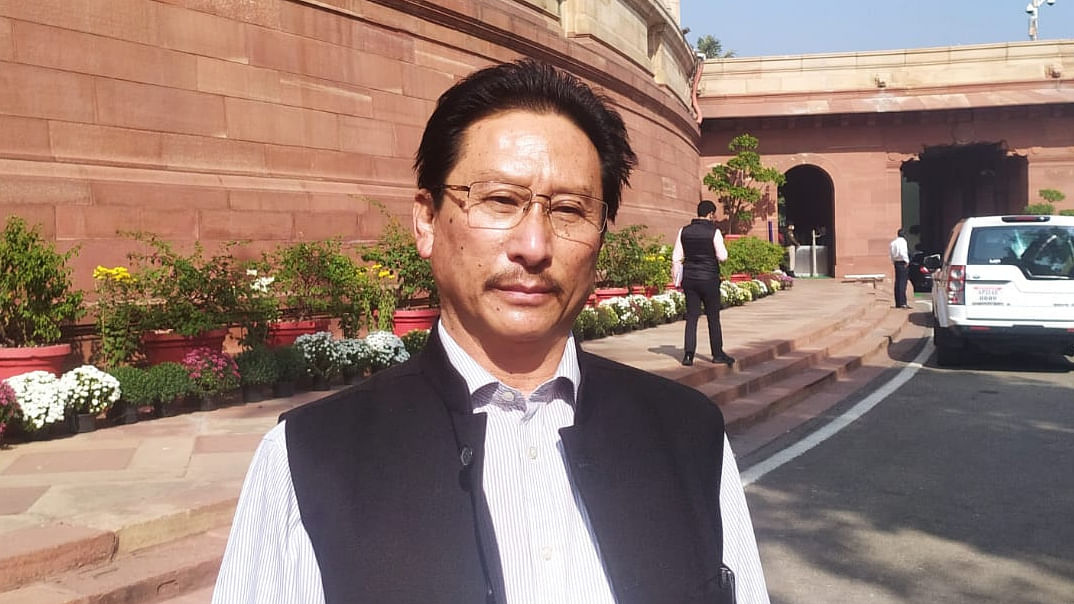 Nagaland MP K G Kenye. Credit: DH file photo