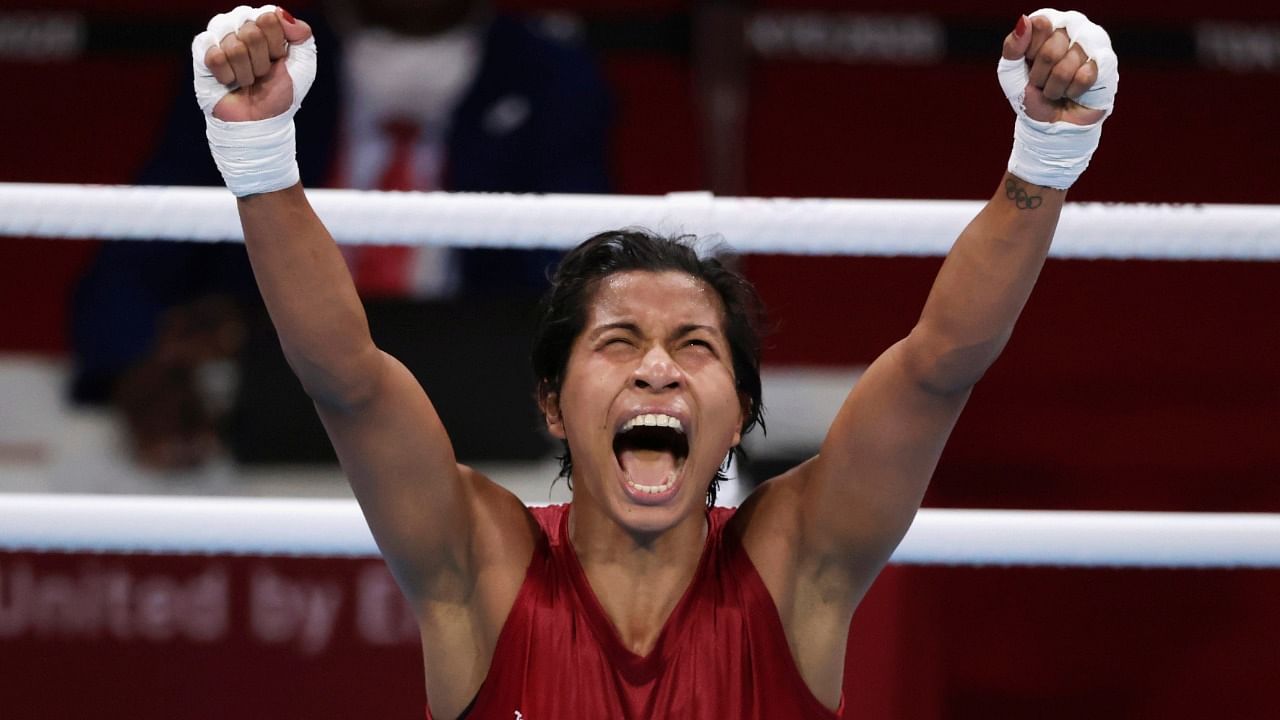 Boxer Lovlina Borgohain. Credit: Reuters Photo