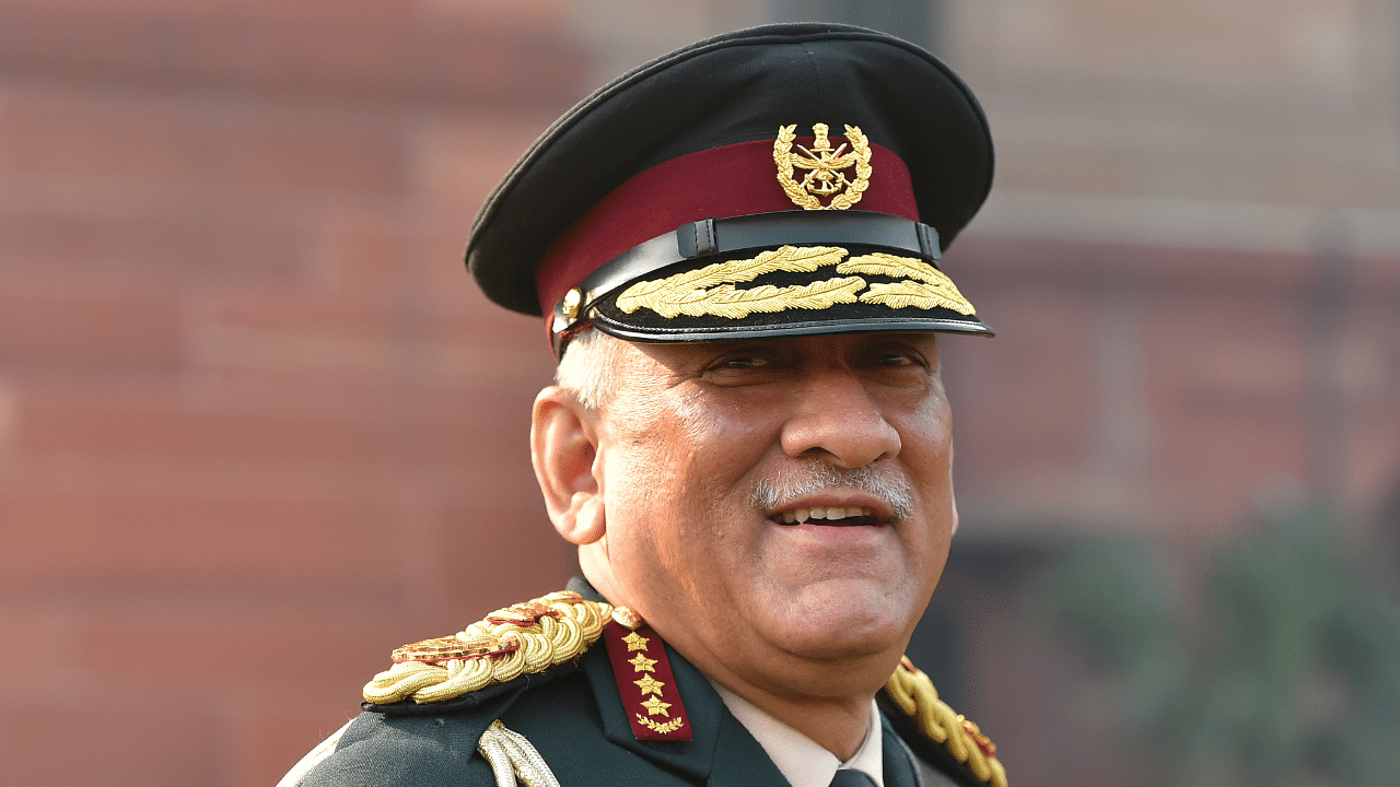 General Bipin Rawat, India's first Chief of Defence Staff, his wife and 11 other armed forces personnel died in a helicopter crash. Credit: PTI Photo