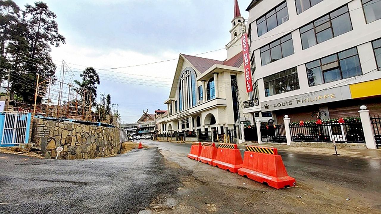 A deserted area during the Nagaland bandh called by some state organisations over the death of 13 people, who were allegedly killed by Armed Forces, in Mon district. Credit: PTI File Photo