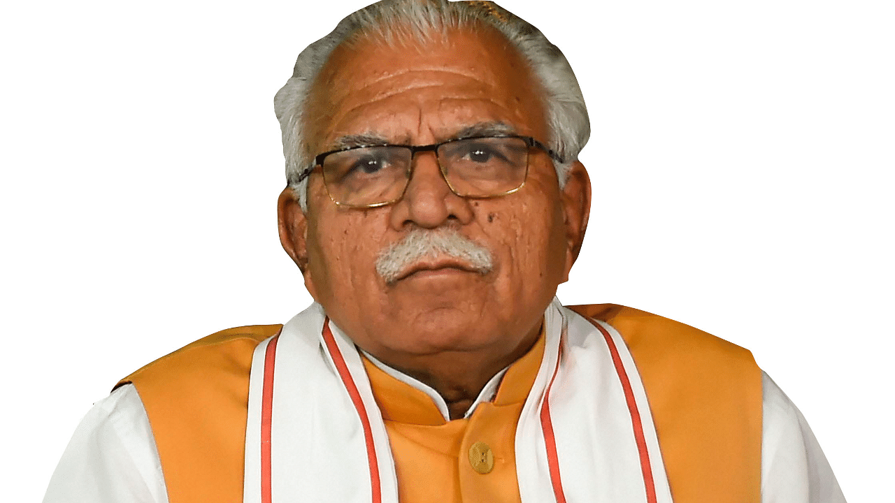 Haryana Chief Minister Manohar Lal Khattar. Credit: PTI Photo