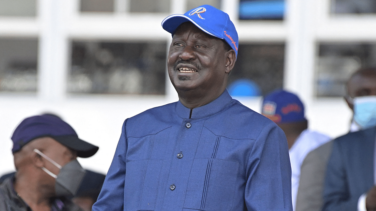 Veteran Kenyan politician Raila Odinga. Credit: AFP Photo