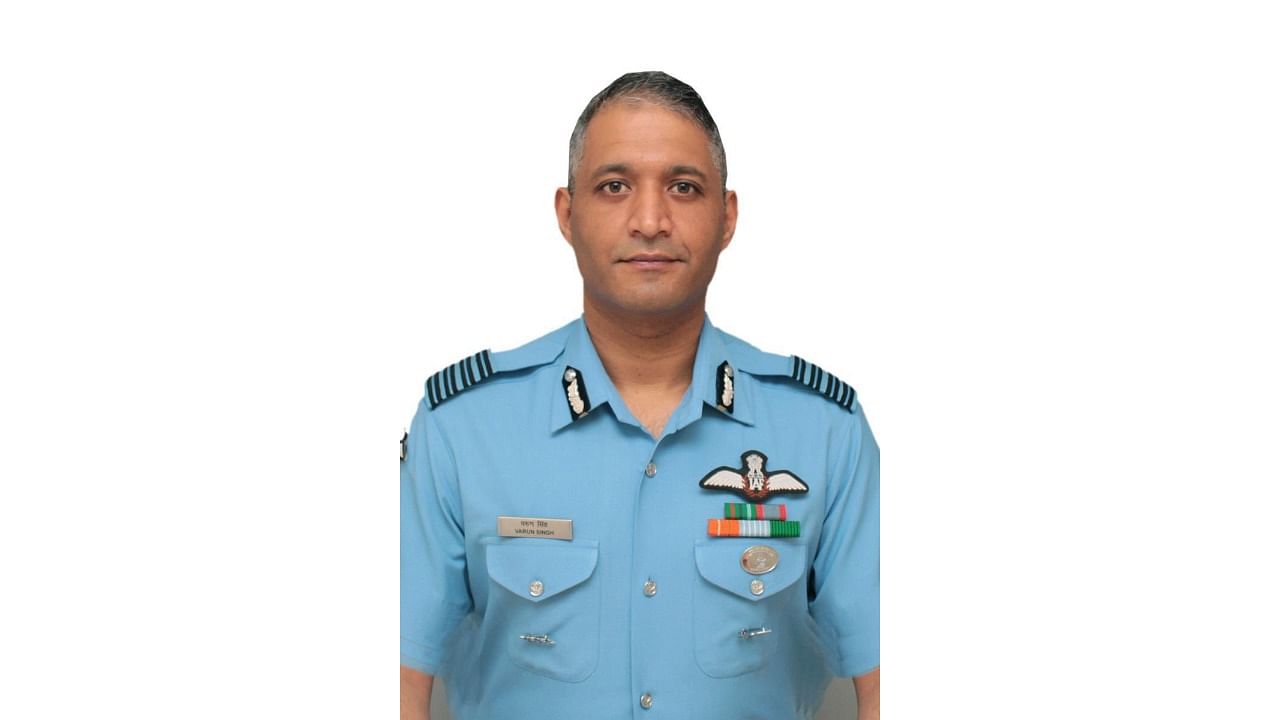 Indian Air Force Group Captain Varun Singh. Credit: Twitter/IANS