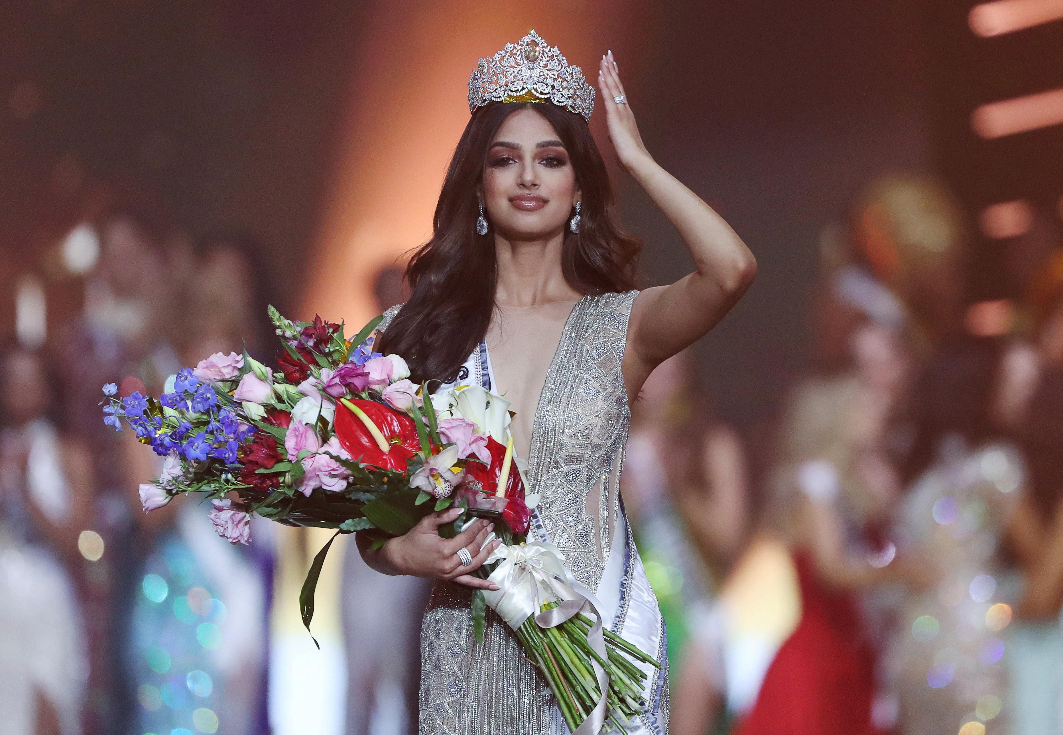 Actor-model Harnaaz Sandhu. Credit: Reuters Photo