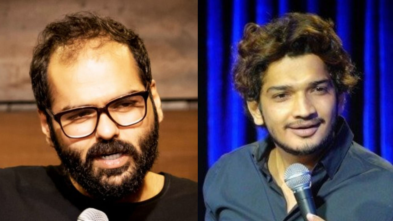 Kunal Kamra and Munawar Faruqui. Credit: PTI/ Facebook