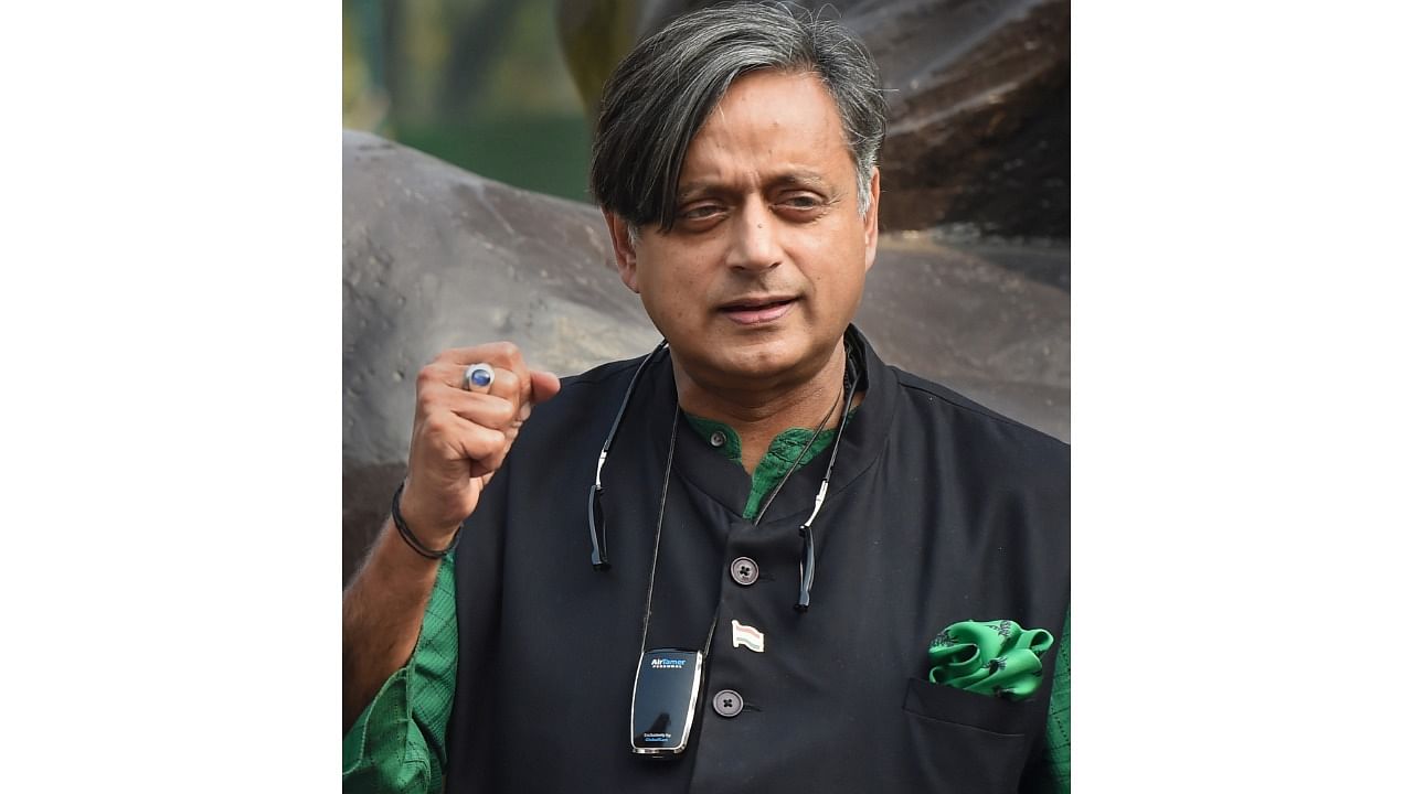 Congress MP Shashi Tharoor. Credit: PTI Photo