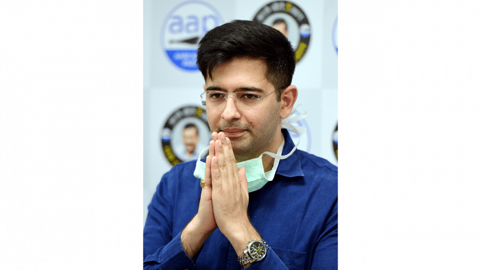 Aam Aadmi Party leader Raghav Chadha. Credit: PTI Photo