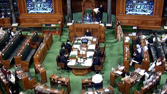 The Centre on Tuesday is likely to table the 'Appropriation Bill' for introduction, consideration and passing in the Lok Sabha. Credit: PTI File Photo