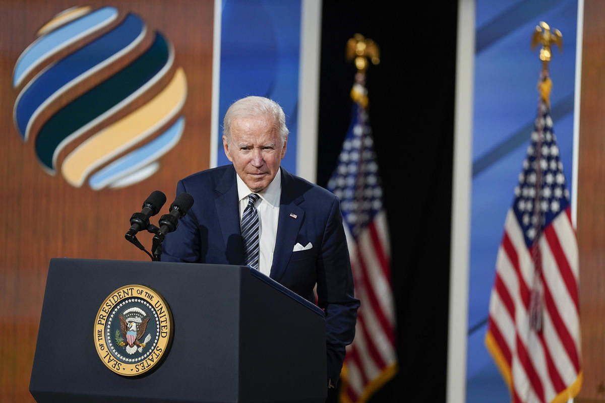 American President Joe Biden. Credit: AP/PTI Photo