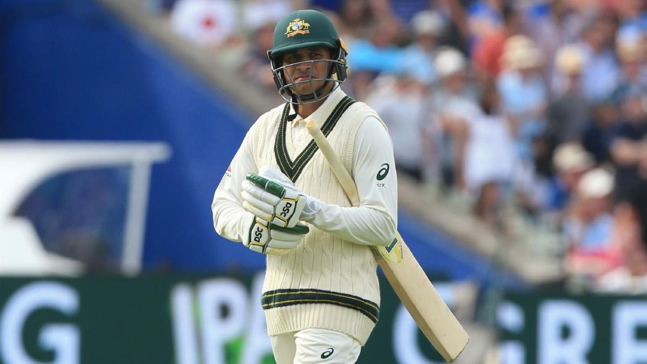 Usman Khawaja. Credit: AFP Photo