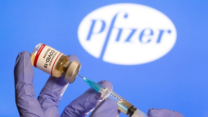 Pfizer is the first provider of Covid-19 vaccines to the European Union, the United States and Japan. Credit: Reuters File Photo