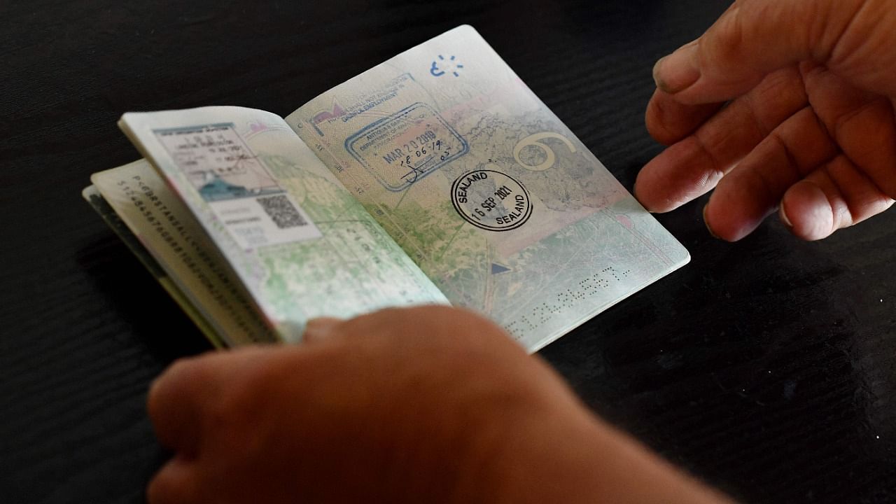 A UK passport. Credit: AFP Photo