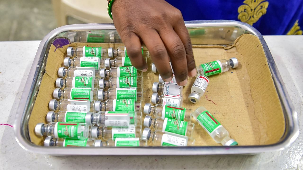 Eight billion doses of the Covid-19 vaccine are said to have been distributed so far since Britain became the first nation in the world to approve the anti-viral shot. Credit: PTI File Photo