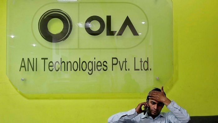 Ola, which has a majority share of India's ride-hailing market where it competes with Uber Technologies, has plans to raise up to Rs 7,607 crore ($1 billion) through an initial public offering. Credit: Reuters Photo