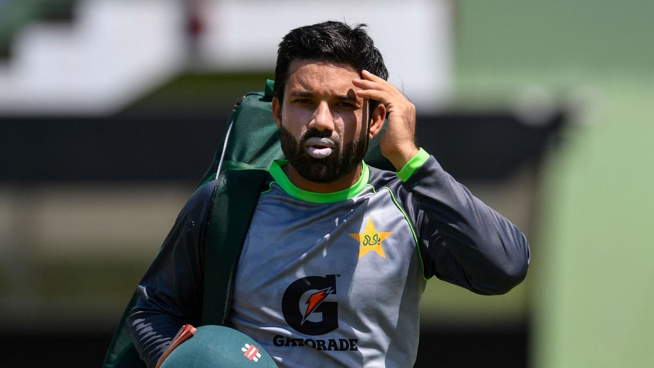 Pakistan wicketkeeper-batsman Mohammad Rizwan. Credit: AFP Photo