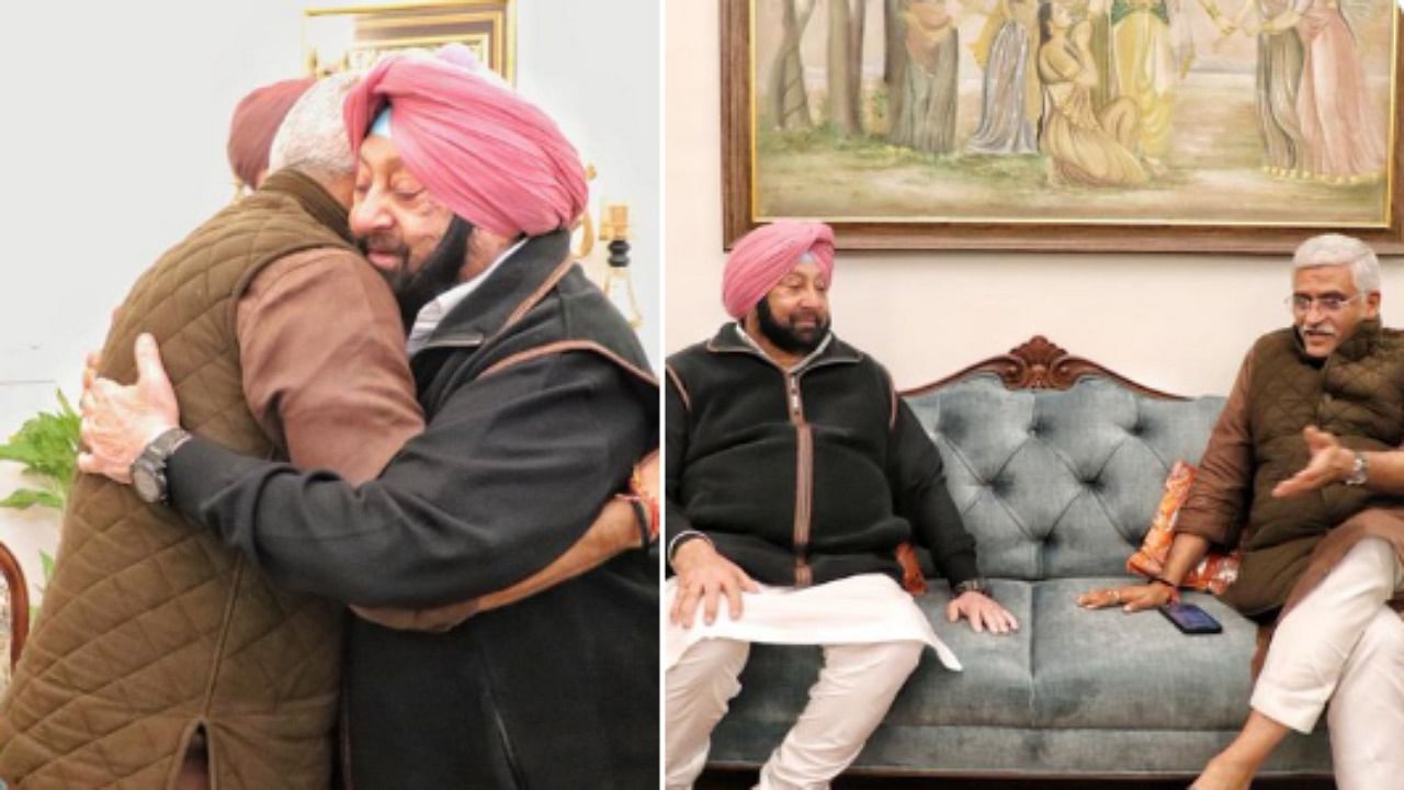 After resigning as the chief minister, Singh quit the Congress and formed his own party named Punjab Lok Congress. Credit: Twitter/@capt_amarinder