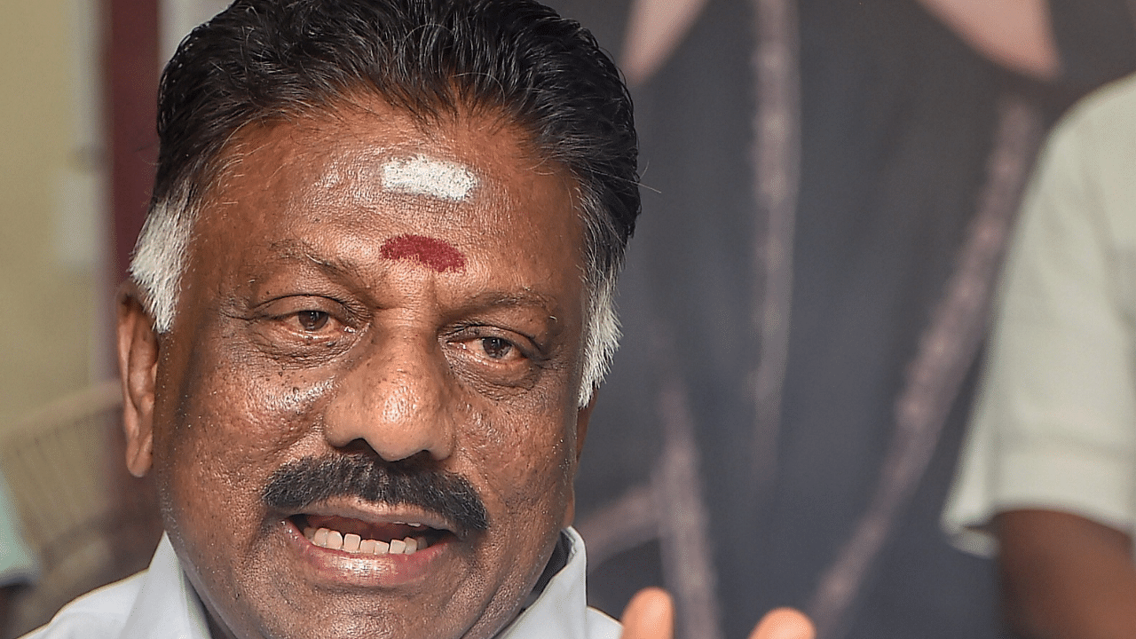 Tamil Nadu Deputy Chief Minister O Panneerselvam. Credit: PTI Photo