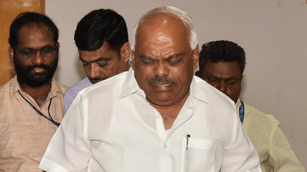 Karnataka Assembly Speaker KR Ramesh Kumar. Credit: DH Photo