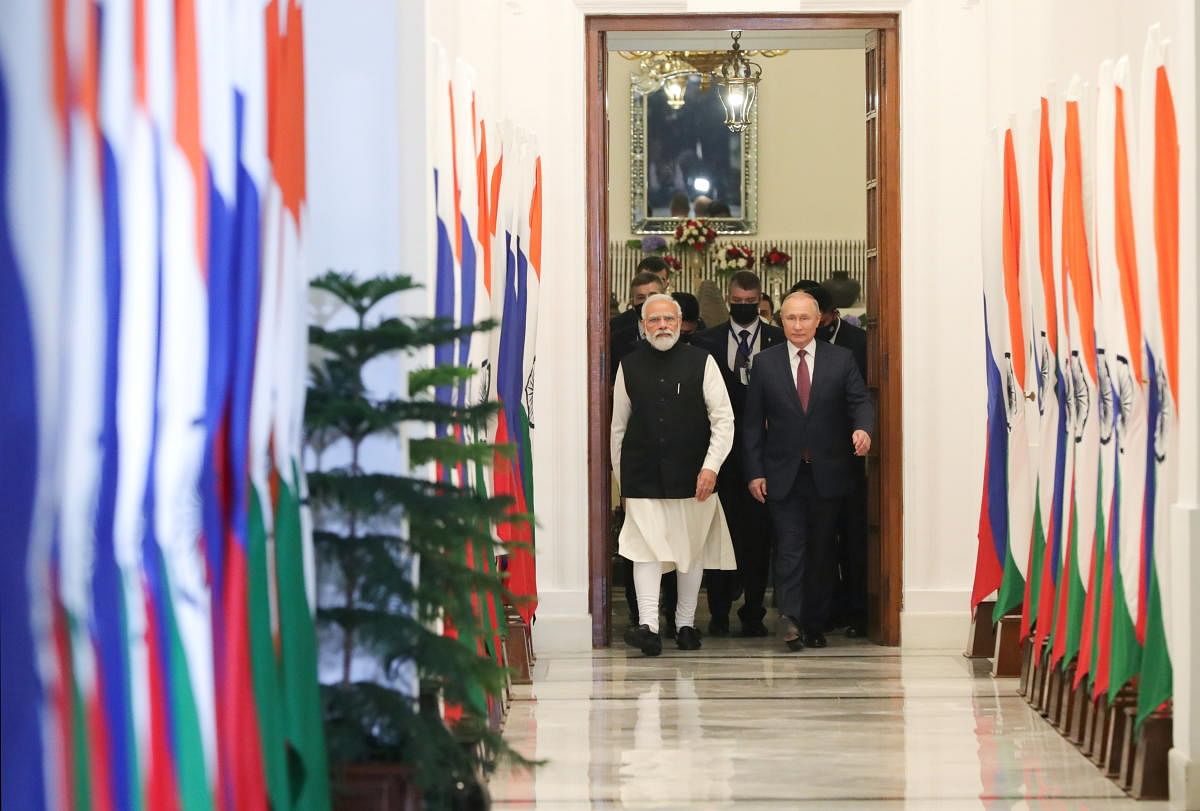 Moscow sees China as key to a multi-polar world, and any anti-China grouping is not to its liking. But India has other concerns. Credit: AFP Photo