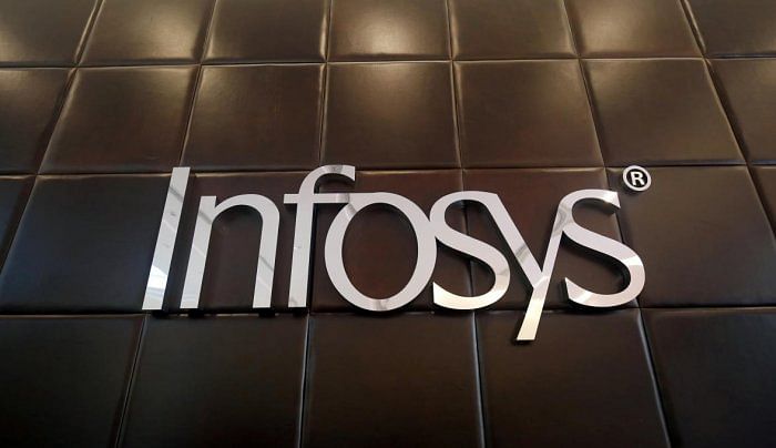 Infosys logo. Credit: Reuters File Photo