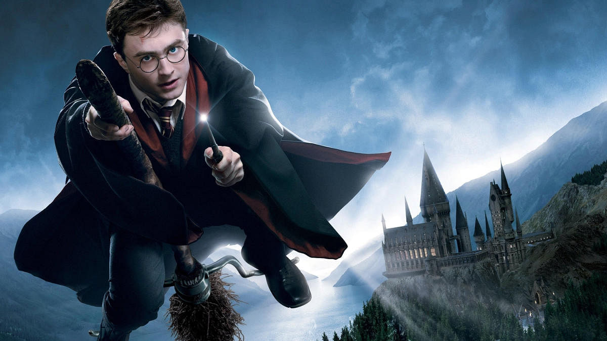 The ‘Harry Potter’ series, created by J K Rowling, was a sensational hit.