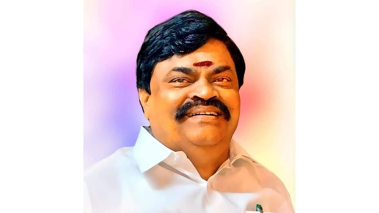 Former Tamil Nadu minister K T Rajenthra Bhalaji. Credit: Facebook/RajBhalajioffl
