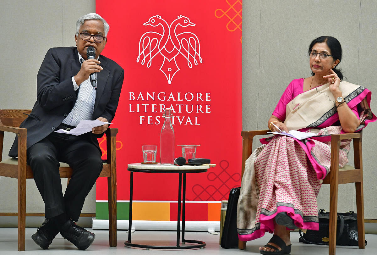 Inequities in the growth of languages could phase out Kannada in the next 100 years, eminent scholar and writer Purushottama Bilimale fears. Credit: DH Photo