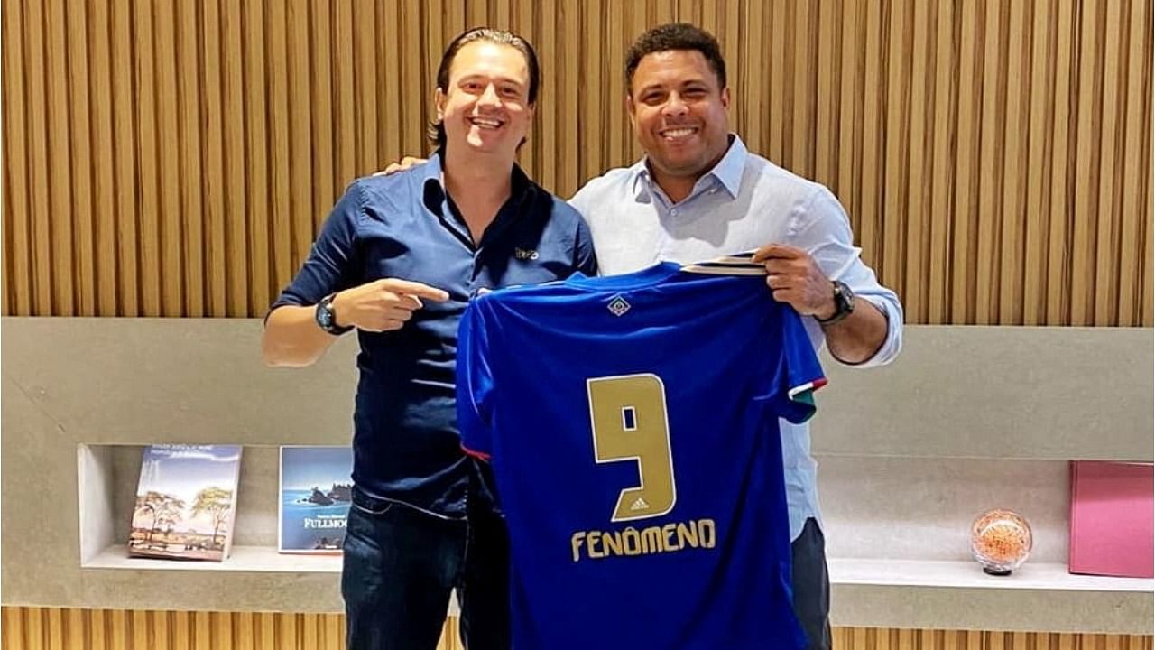 Ronaldo began his career at Cruzeiro in 1993, scoring 56 goals in 58 matches across all competitions for the Belo Horizonte club before moving to PSV Eindhoven in July 1994. Credit: Reuters Photo