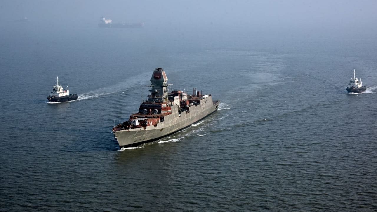 Mormugao will add significantly to the Indian Navy’s combat capabilities. Credit: Western Naval Command, Mumbai