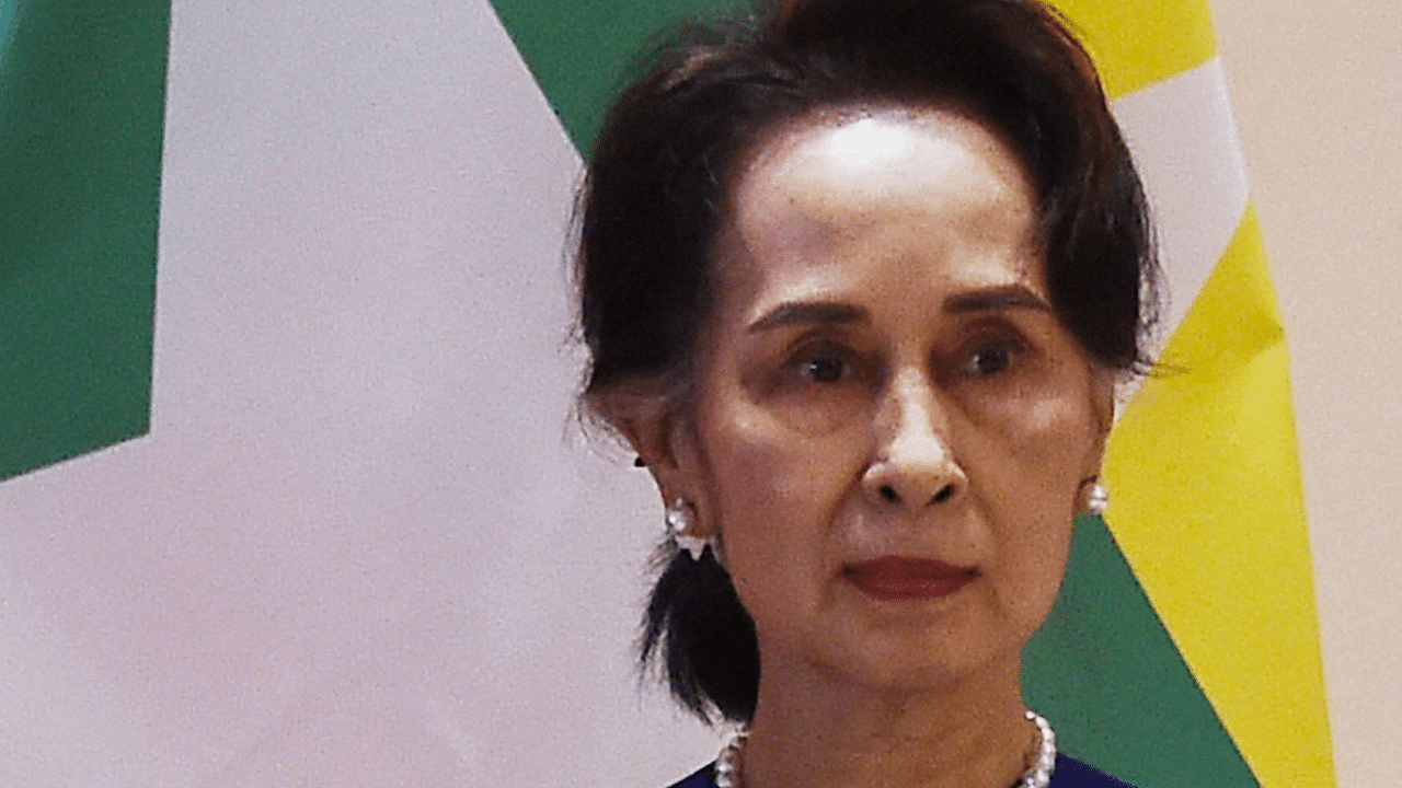 Suu Kyi, 76, faces three years in prison if found guilty on charges of illegally importing walkie-talkies. Credit: AFP Photo